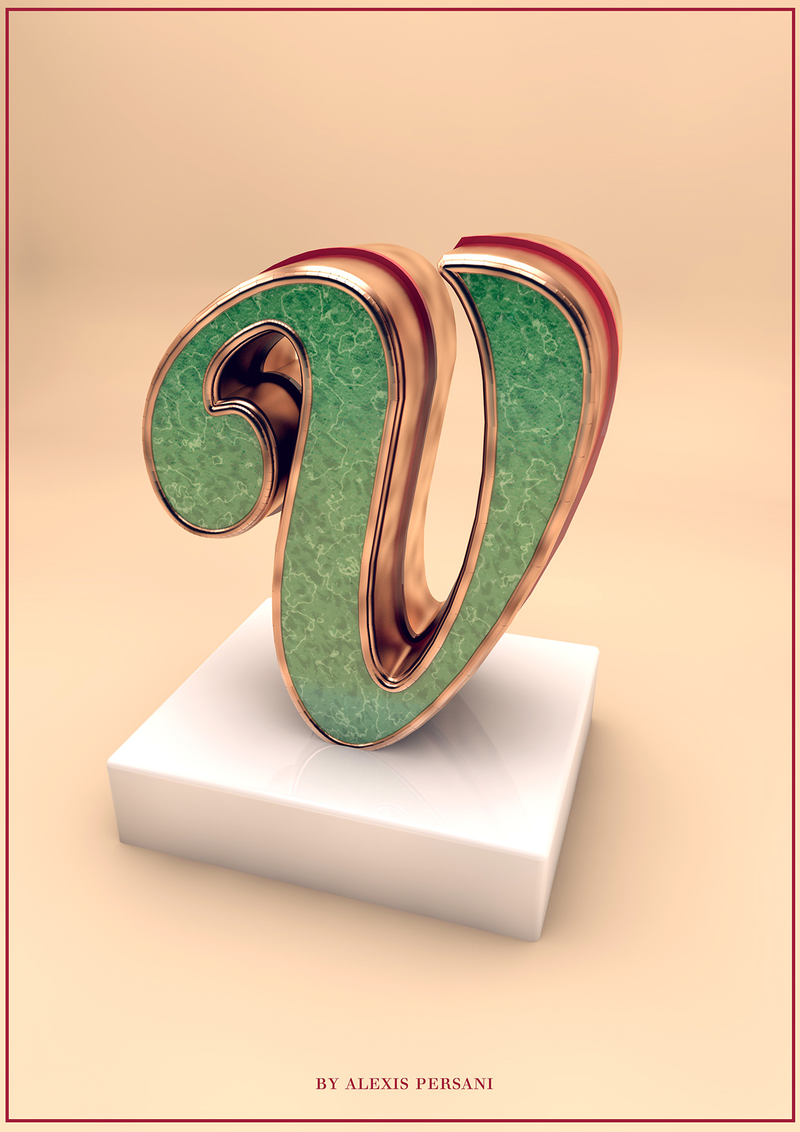 Illustration for article titled The gorgeous alphabet of Alex Persani